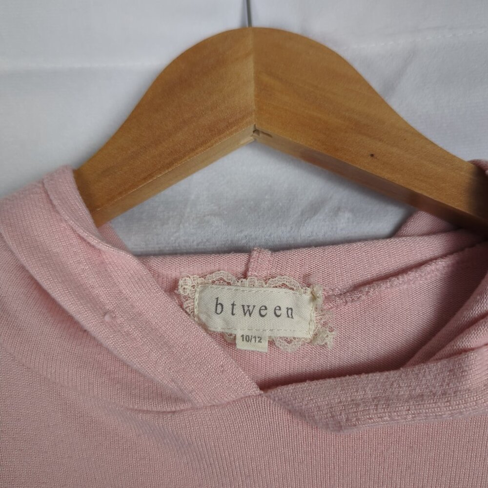 Btween Pink Hoodie with Sequin Unicorn 'Wish for a Rainbow' - Picture 2 of 5